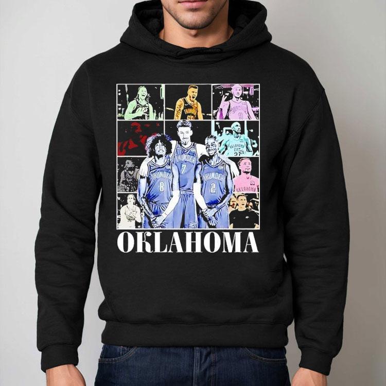 Oklahoma City Thunder The Eras Tour 2025 Shirt Oklahoma City Thunder The Eras Tour 2025 Shirt