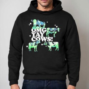 Omg Yay Cows Hoodie