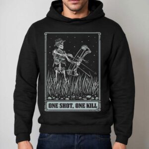 One Shot One Kill Skeleton Shirt 2 One Shot One Kill Skeleton Hoodie
