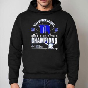 Original Duke Blue Devils Ncaa Division Baseball 2025 Champions Regional Skyline Shirt 2 Original Duke Blue Devils Ncaa Division Baseball Champions Regional Skyline Hoodie