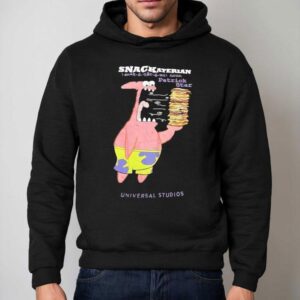 Patrick Star Snackaterian Cartoon Hoodie