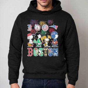 Peanut Snoopy And Friends Boston Team Happy Of Th June Hoodie