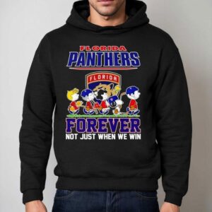 Peanuts Florida Panthers Forever Not Just When We Win Shirt 2 Peanuts Florida Panthers Forever Not Just When We Win Hoodie