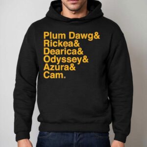 Plum Dawd And Rickea And Dearica And Odyssey And Azura And Cam Hoodie