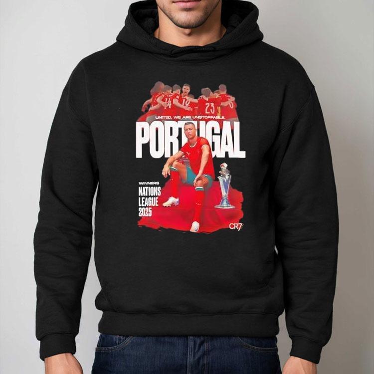 Portugal X Cr7 Champions Uefa Nations League 2025 Shirt Portugal X Cr7 Champions Uefa Nations League 2025 Shirt