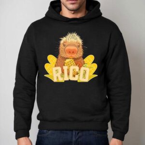 Prehensile Porcupine Eat Corn Rico Hoodie