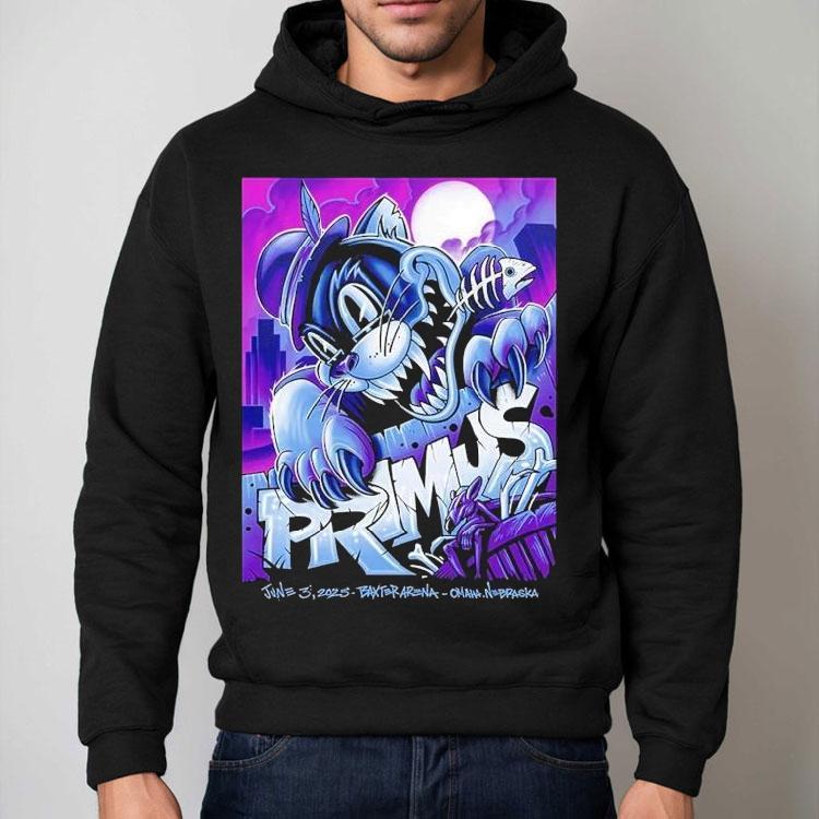 Primus Sessanta V2.0 At Baxter Arena In Omaha Ne The Baxter On June 3 2025 Shirt Primus Sessanta V2.0 At Baxter Arena In Omaha Ne The Baxter On June 3 2025 Shirt