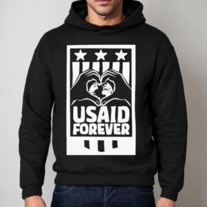 Proud Usaid Partner Heart Hands Hoodie