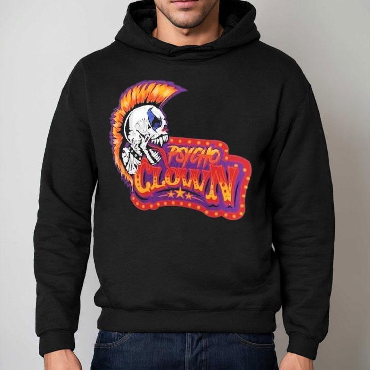 Psycho Clown Aaa Mohawk Skull Shirt Psycho Clown Aaa Mohawk Skull Shirt