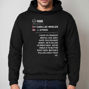Radio Cadillac Whelen J Aiken Hoodie