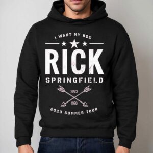 Rick Springfield I Want My S Since Summer Tour Hoodie