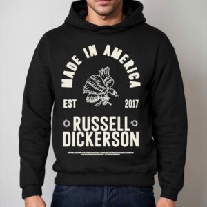 Russell Dickerson Made In America Est 2017 Bird Shirt 2 Russell Dickerson Made In America Est Bird Hoodie