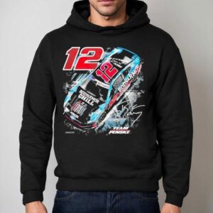 Ryan Blaney Team Penske Body Armor Car Hoodie