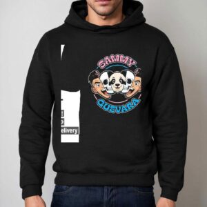 Sammy Guevara All Elite Wrestling Panda And Skull In The Face Hoodie