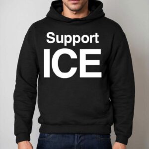 Scott Presler Wearing Support Ice Hoodie