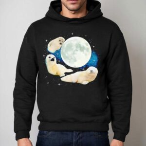 Seals Under The Moon Hoodie