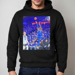Shai Gilgeous-alexander Oklahoma City Thunder Game Frames Shirt 2 Shai Gilgeous Alexander Oklahoma City Thunder Game Frames Hoodie