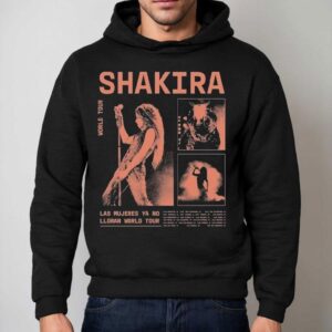 Shakira Las Mujeres Ya No Lloran World Tour 2025 Dates Shirt 2 Shakira Las Mujeres Ya No Lloran World Tour Dates Hoodie