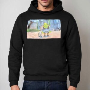 Shrek And Donkey Photo Hoodie