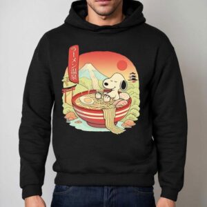 Snoopy In A Warm Bowl Of Ramen Hoodie