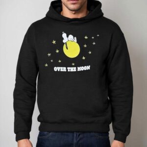Snoopy Over The Moon Hoodie