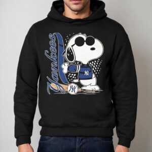 Snoopy The Peanuts Fan New York Yankees Shirt 2 Snoopy The Peanuts Fan New York Yankees Hoodie