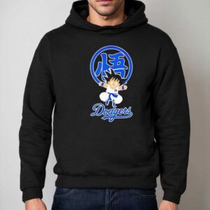 Son Goku Los Angeles Dodgers Japanese Hoodie