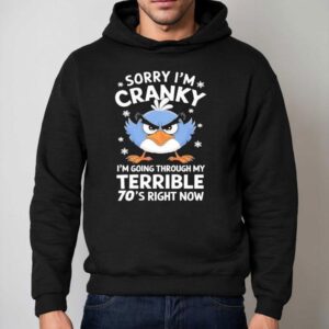 Sorry I M Cranky I M Going Through My Terrible S Now Hoodie
