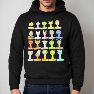 Sprunki Sounds Toys Characters Hoodie
