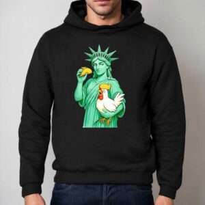 Statue Of Liberty Taco Trump Always Chickens Out Funny 2025 Shirt 2 Statue Of Liberty Taco Trump Always Chickens Out Funny Hoodie