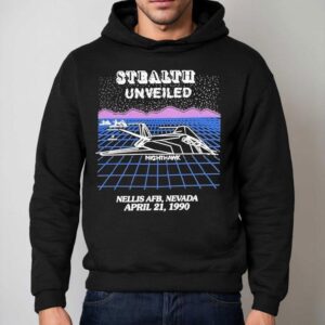 Stealth Unveiled Nighthawk Nellis Afb Nevada April Hoodie