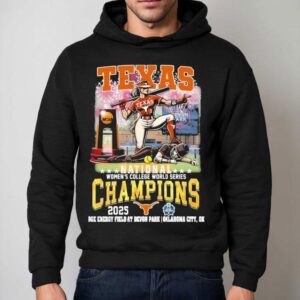Texas Longhorns Stomp Texas Tech Red Raiders National Women's College World Series Champions 2025 Shirt 2 Texas Longhorns Stomp Texas Tech Red Raiders National Women S College World Series Champions Hoodie