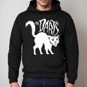 The Darts Spooky Cat Shirt 2 The Darts Spooky Ca Hoodie