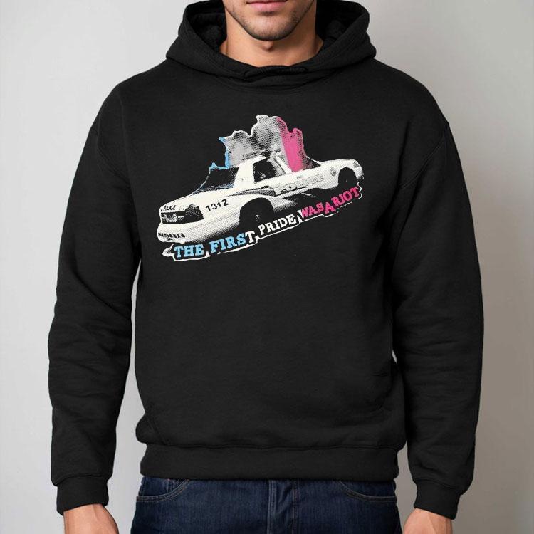 The First Pride Was A Riot Trans Shirt The First Pride Was A Riot Trans Shirt