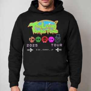 The Living Tombstone World Tour June 30 2025 At Osaka Japan Logo Shirt 2 The Living Tombstone World Tour June At Osaka Japan Logo Hoodie