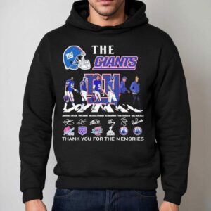 The New York Giants Thank You For The Memories Road Abbey Signatures Shirt 2 The New York Giants Thank You For The Memories Road Abbey Signatures Hoodie