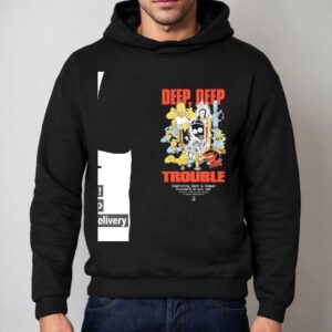 The Simpsons Deep Deep Trouble Featuring Bart Homer Hoodie