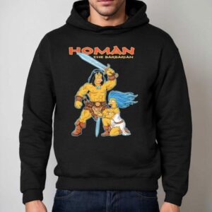 The Simpsons Homar The Barbarian Hoodie