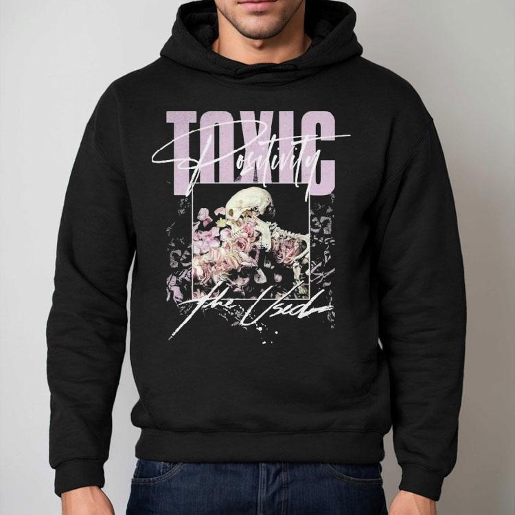 The Used Toxic Positivity Skull Flower Shirt The Used Toxic Positivity Skull Flower Shirt