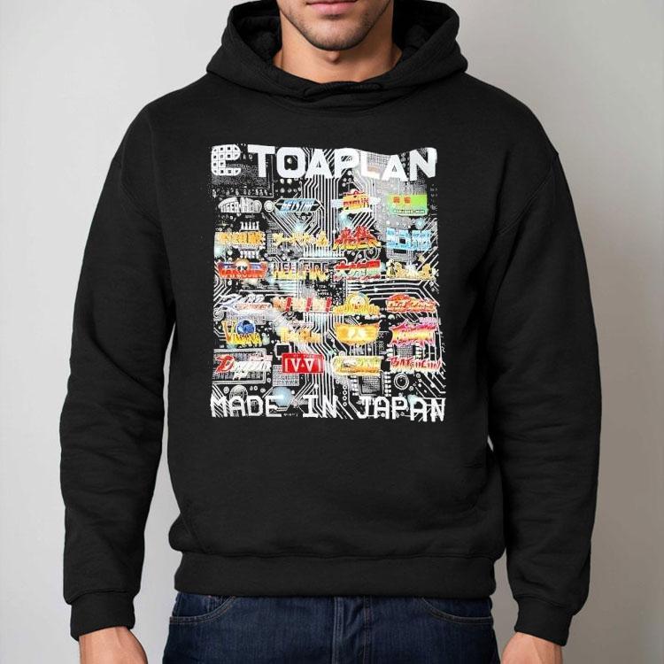 Toaplan 40th Anniversary Made In Japan Shirt Toaplan 40th Anniversary Made In Japan Shirt