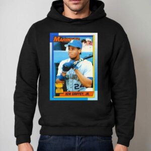 Topps Griffey Jr Card Baseball Hoodie