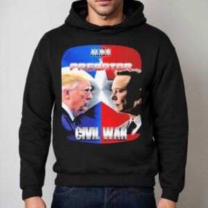 Trump Vs Elon Musk Alien Vs Predator Civil War Shirt 2 Trump Vs Elon Musk Alien Vs Predator Civil War Hoodie