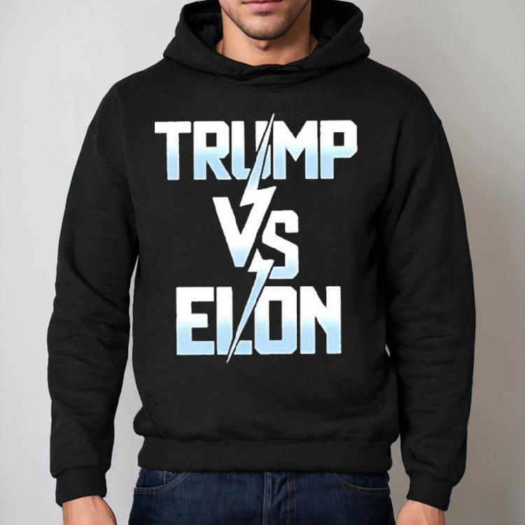 Trump Vs Elon Musk Typography Shirt Trump Vs Elon Musk Typography Shirt