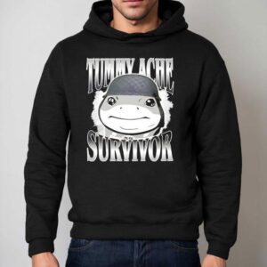 Tummy Ache Survivor Jeff The Land Shark Helmet Meme Hoodie