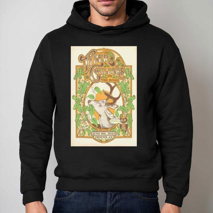 Tyler Childers At Talking Stick Resort Amphitheatre On Jun 8 2025 Shirt Tyler Childers At Talking Stick Resort Amphitheatre On Jun 8 2025 Shirt