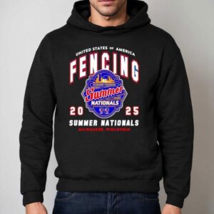 United States Of America Fencing Summer Nationals Summer Nationals Milwaukee Wisconsin Hoodie