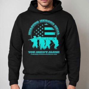 Usa Soldiers Helping Heroes Heal You Aren't Alone Vintage Shirt 2 Usa Soldiers Helping Heroes Heal You Aren T Alone Vintage Hoodie