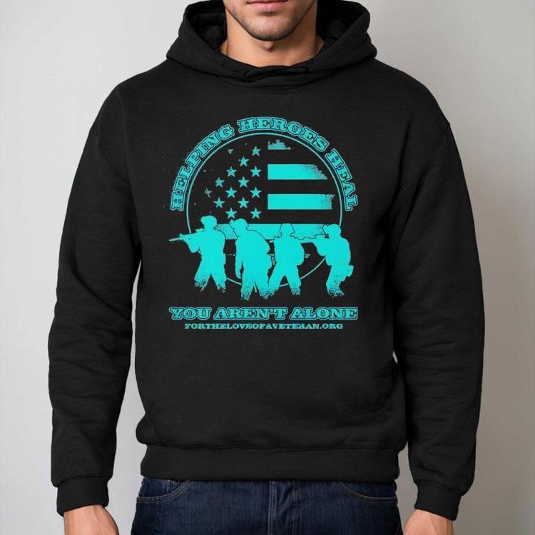 Usa Soldiers Helping Heroes Heal You Aren’t Alone Vintage Shirt Usa Soldiers Helping Heroes Heal You Aren’t Alone Vintage Shirt