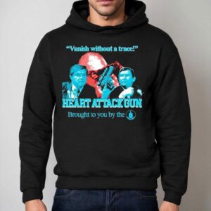 Vanish Without A Trace Heart Attack Gun Brought To You By The Cia Raygun Hoodie