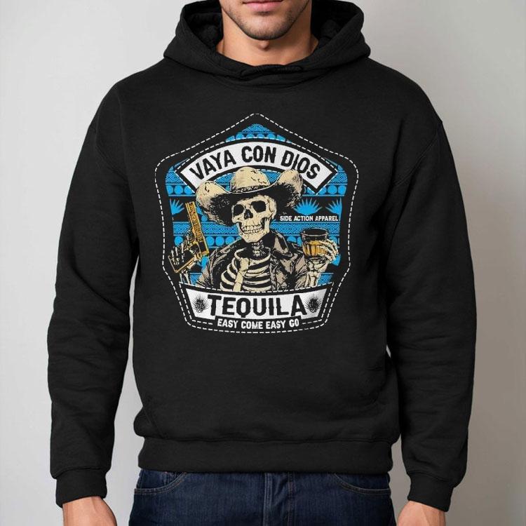 Vaya Con Dios Tequila Easy Come Easy Skeleton Shirt Vaya Con Dios Tequila Easy Come Easy Skeleton Shirt